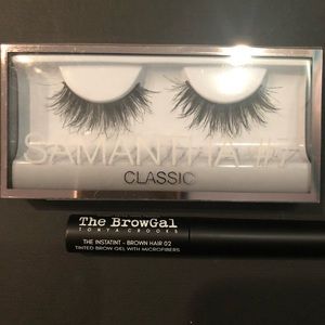 Huda Lashes and The BrowGal Instatint